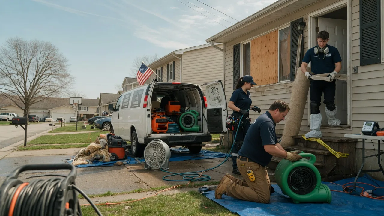 Water Damage Restoration in Hattiesburg, MS near me